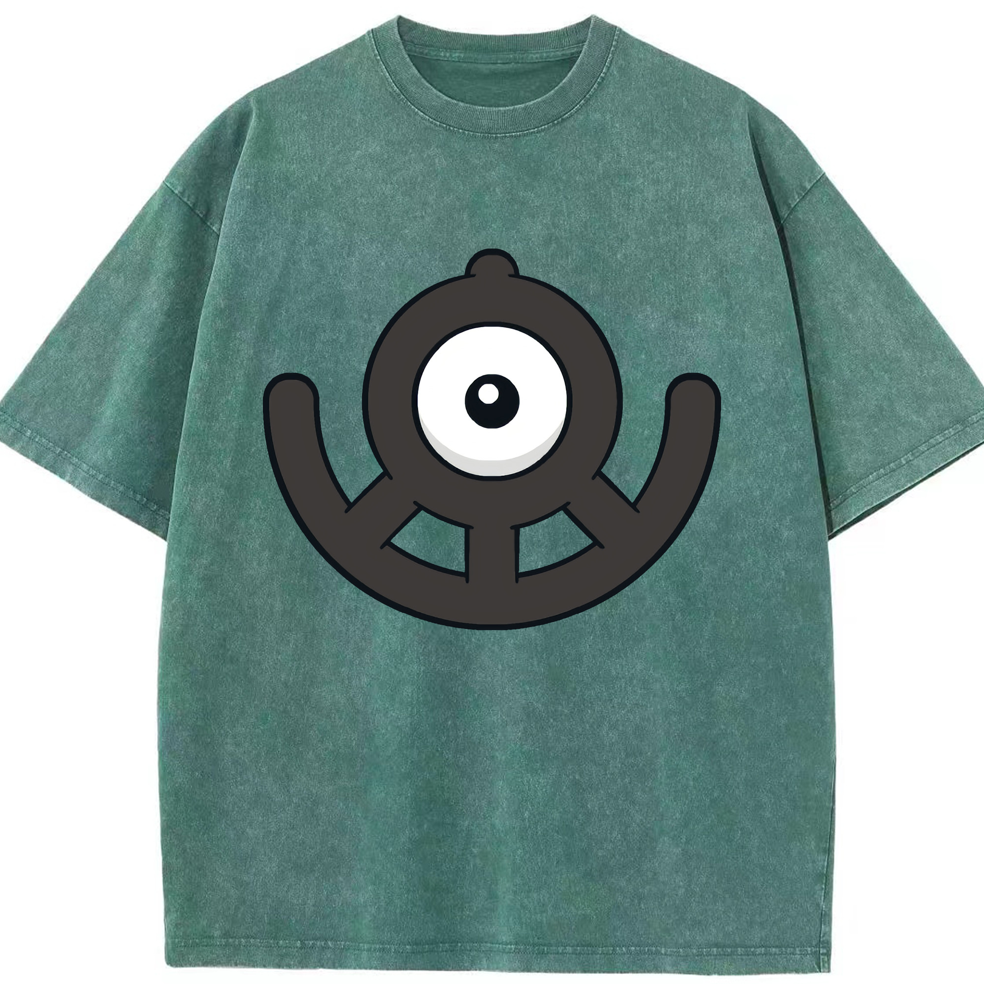 （画像用） ポケットモンスター Pokémon 綿100% ヴィンテージ風 半袖Tシャツ（フロントプリント）